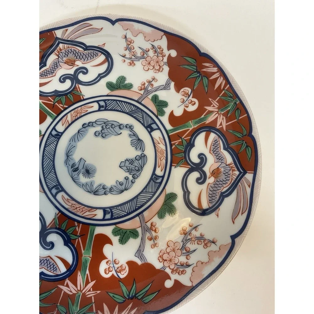 Georges Briard Heirloom Fine China Dinner Plates Vintage‎ Asian Oriental 10.25